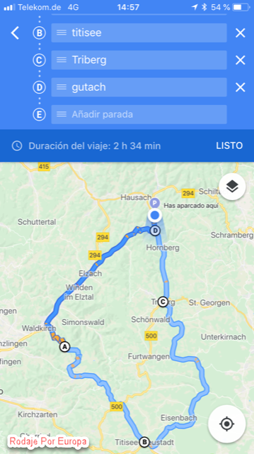 Ruta por Selva Negra