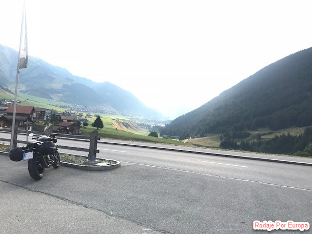 Salida del Hotel Cresta