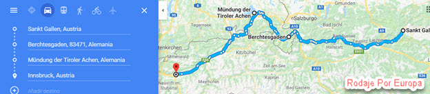 De Sant Gallen a Innsbruck en Moto